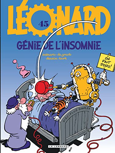 jaquette livre Léonard Tome 45 - Génie De L'insomnie