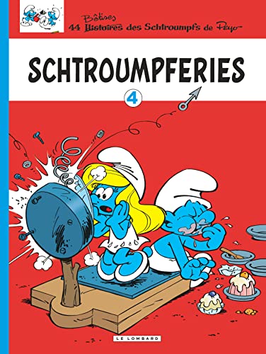 jaquette livre Schtroumpferies - Tome 4