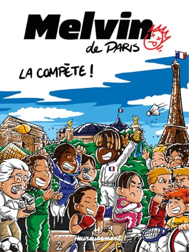 jaquette livre Melvin De Paris Tome 3 - La Compete !