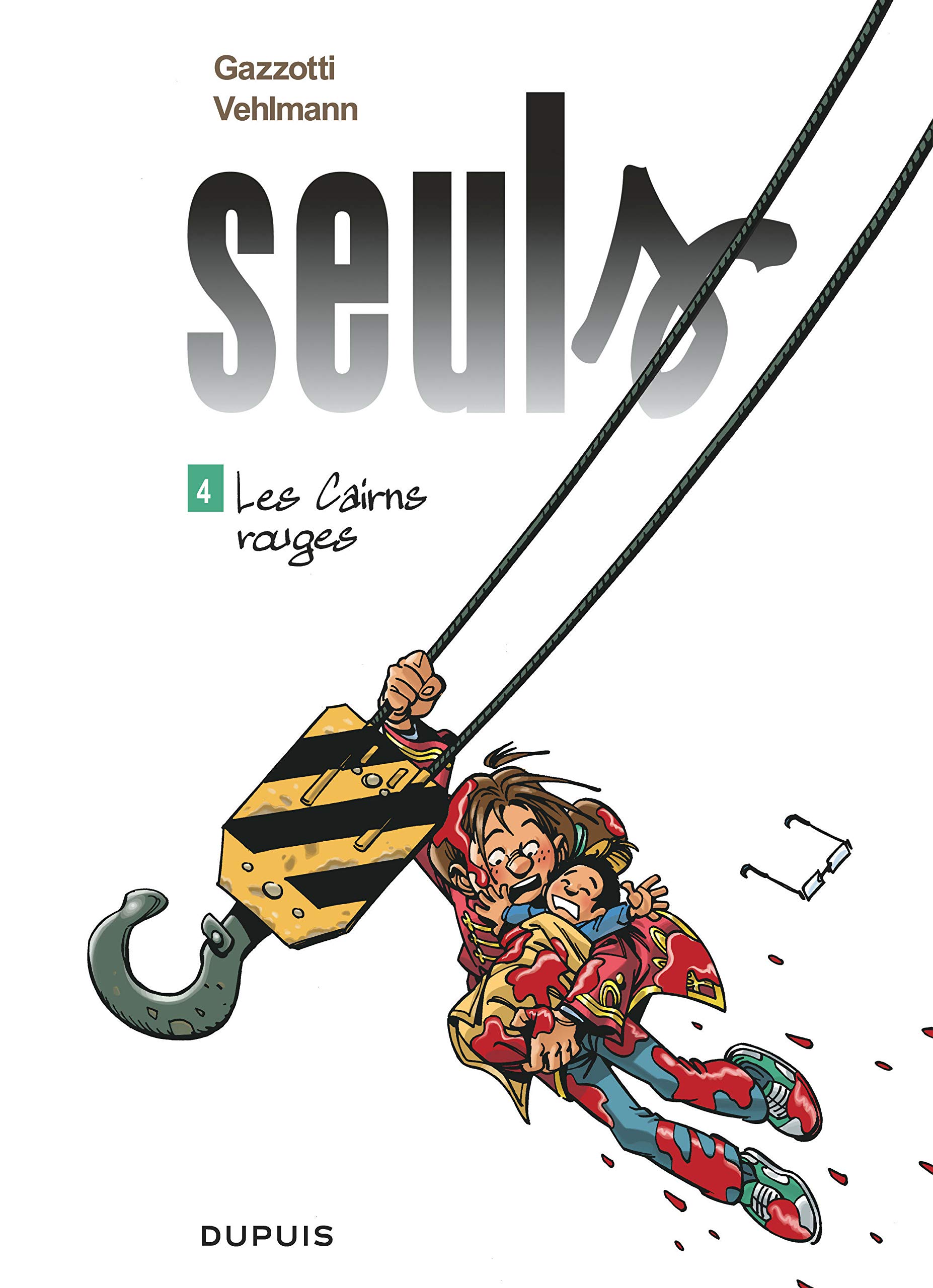 jaquette livre Seuls - tome 4 - Les Cairns rouges