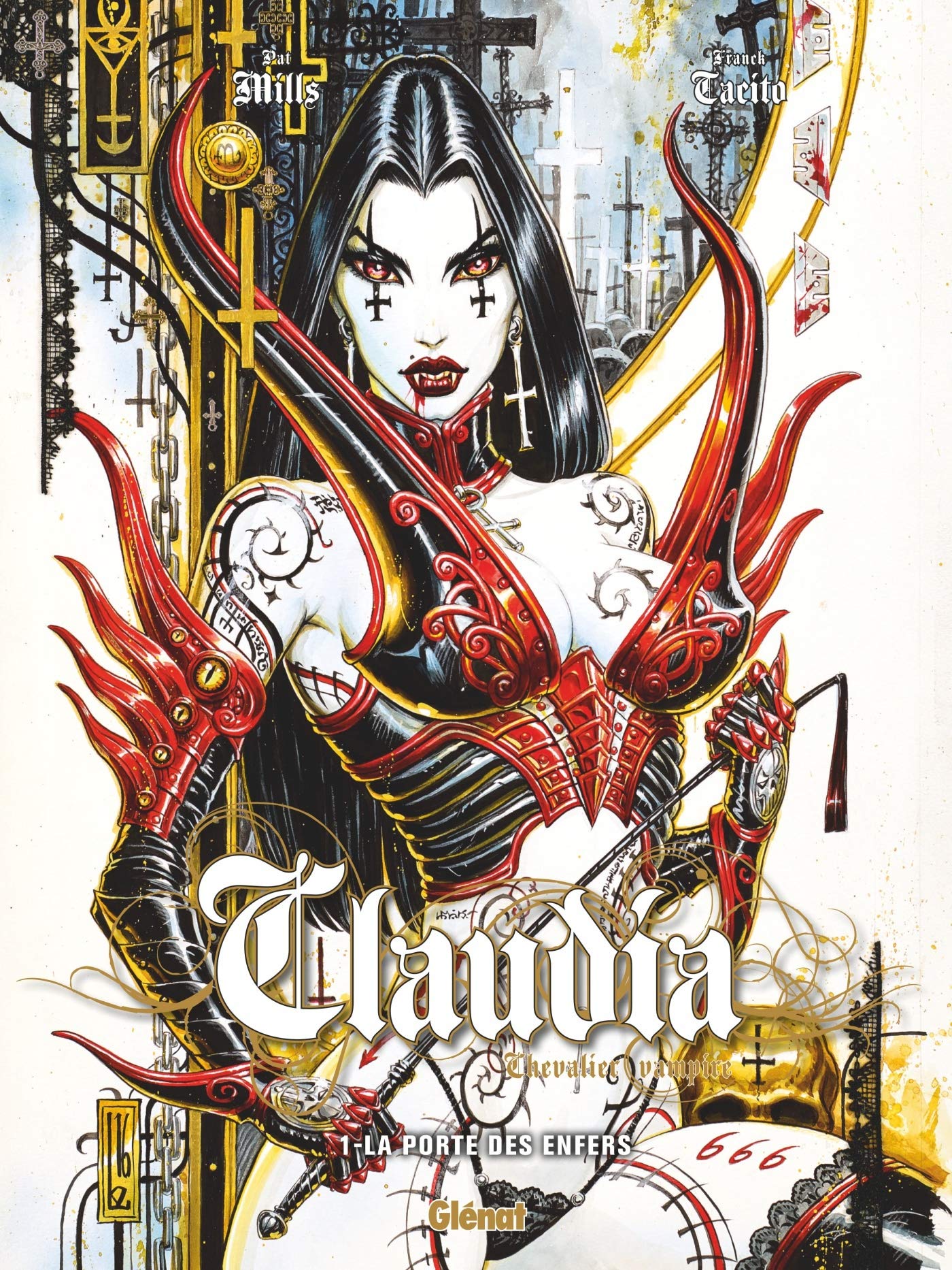 jaquette livre Claudia - Tome 1: La Porte des enfers