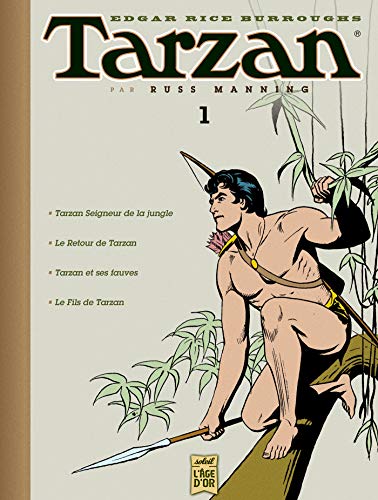 jaquette livre Tarzan Tome 1