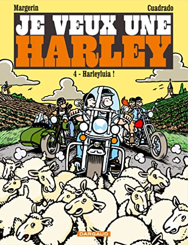 jaquette livre Je Veux Une Harley Tome 4 - Harleyluia !