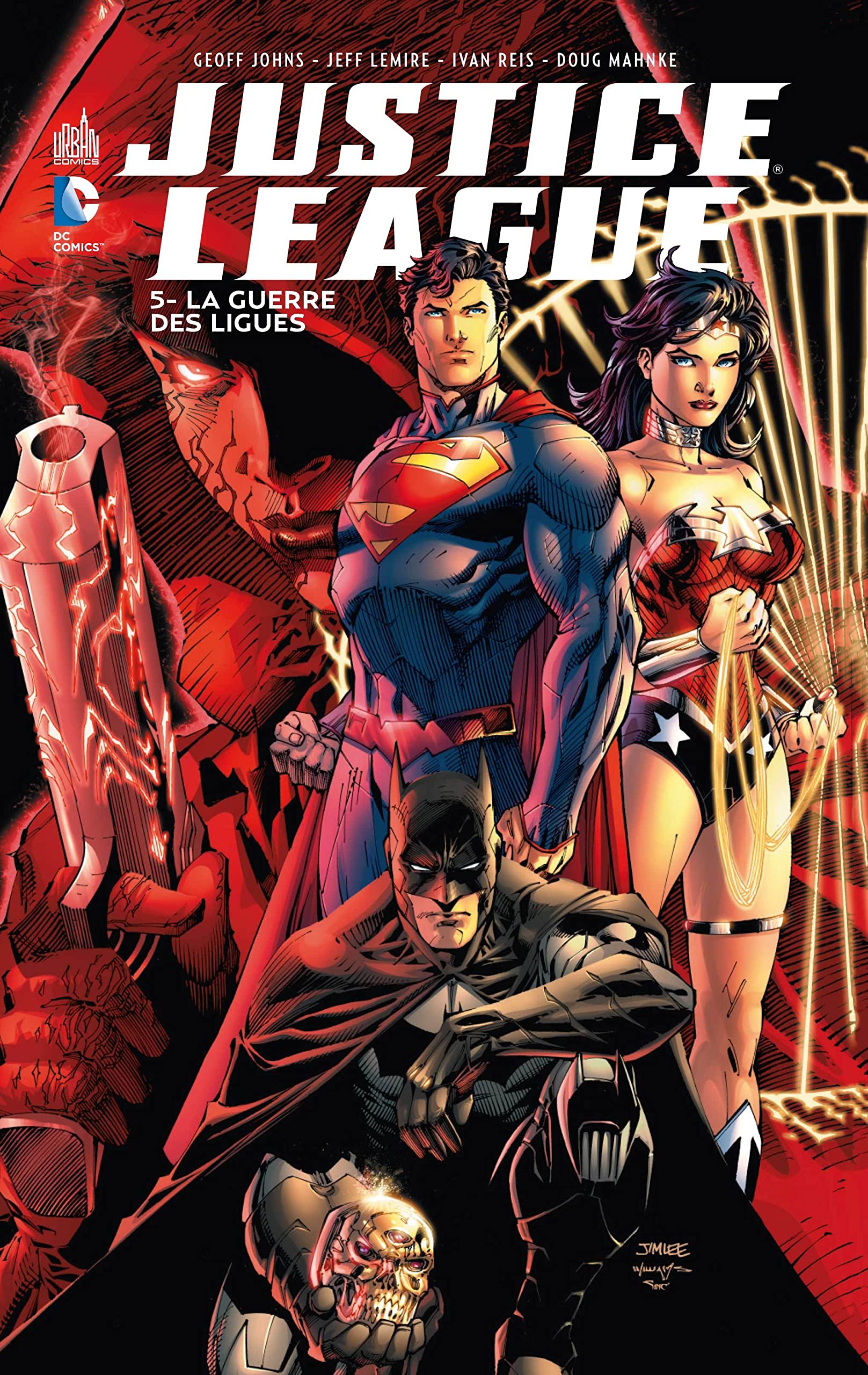 jaquette livre Justice League tome 5