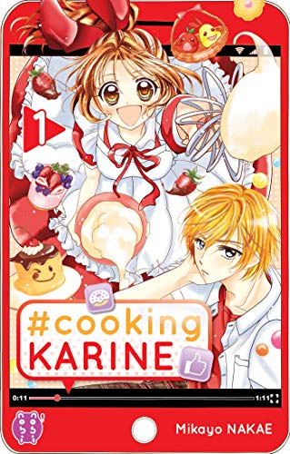 jaquette livre #Cooking Karine - Tome 1