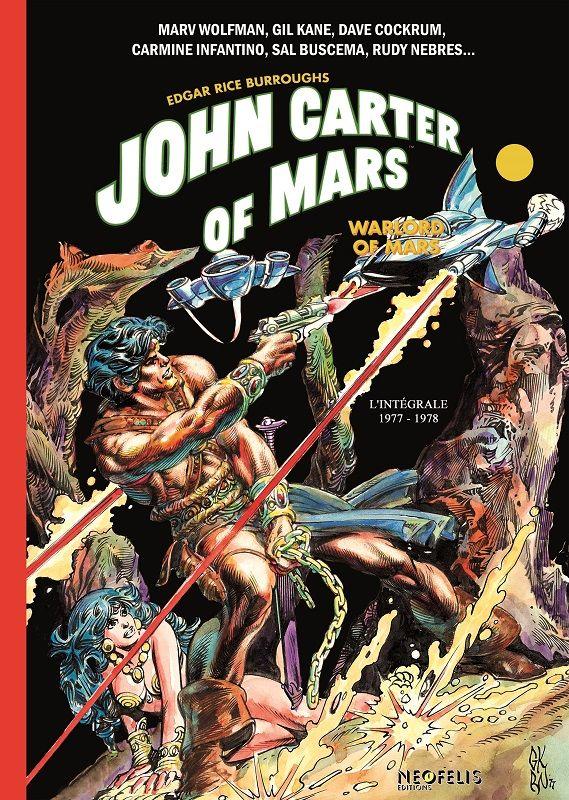 jaquette livre John Carter of Mars : 1977-1978 (Intégrale) volume 1 VF