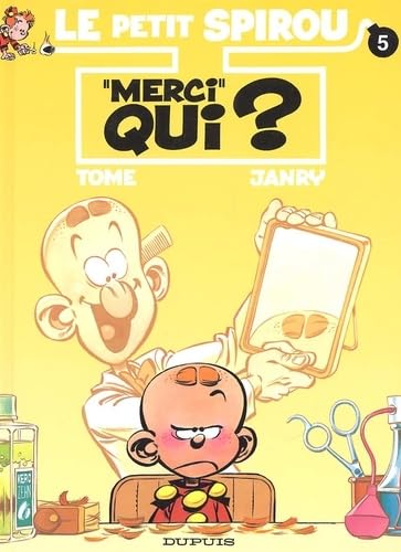 jaquette livre Le Petit Spirou Tome 5 - Merci Qui ?