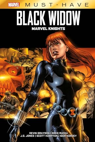 jaquette livre Black Widow - Marvel Knights