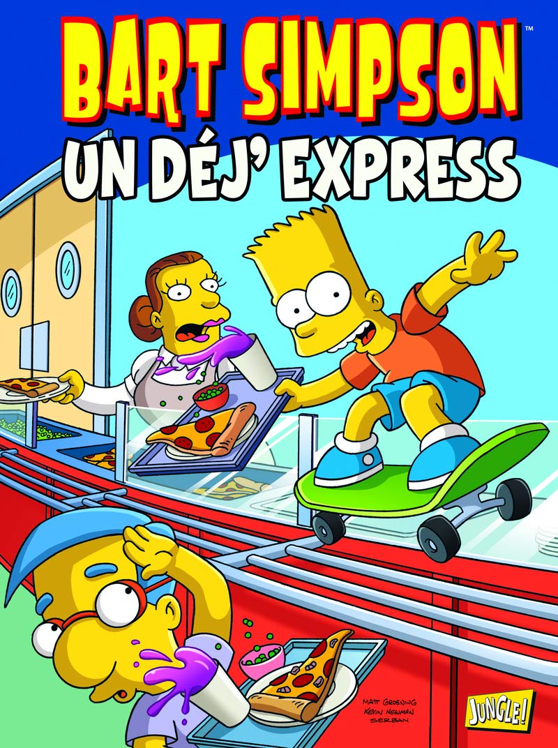 jaquette livre Bart Simpson, Tome 7 : Un déj' express