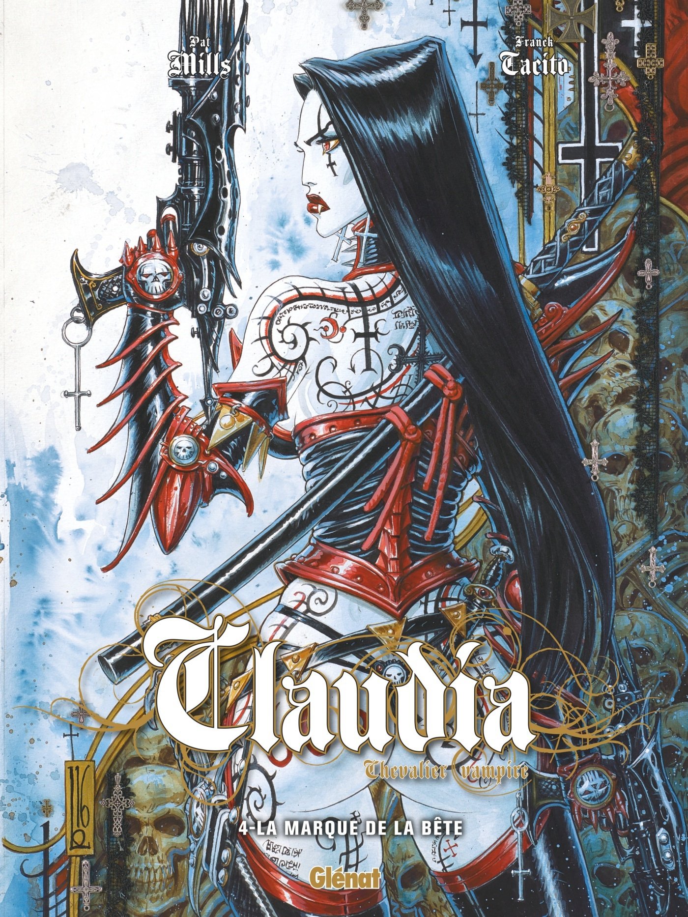jaquette livre Claudia - Tome 04: La marque de la bête