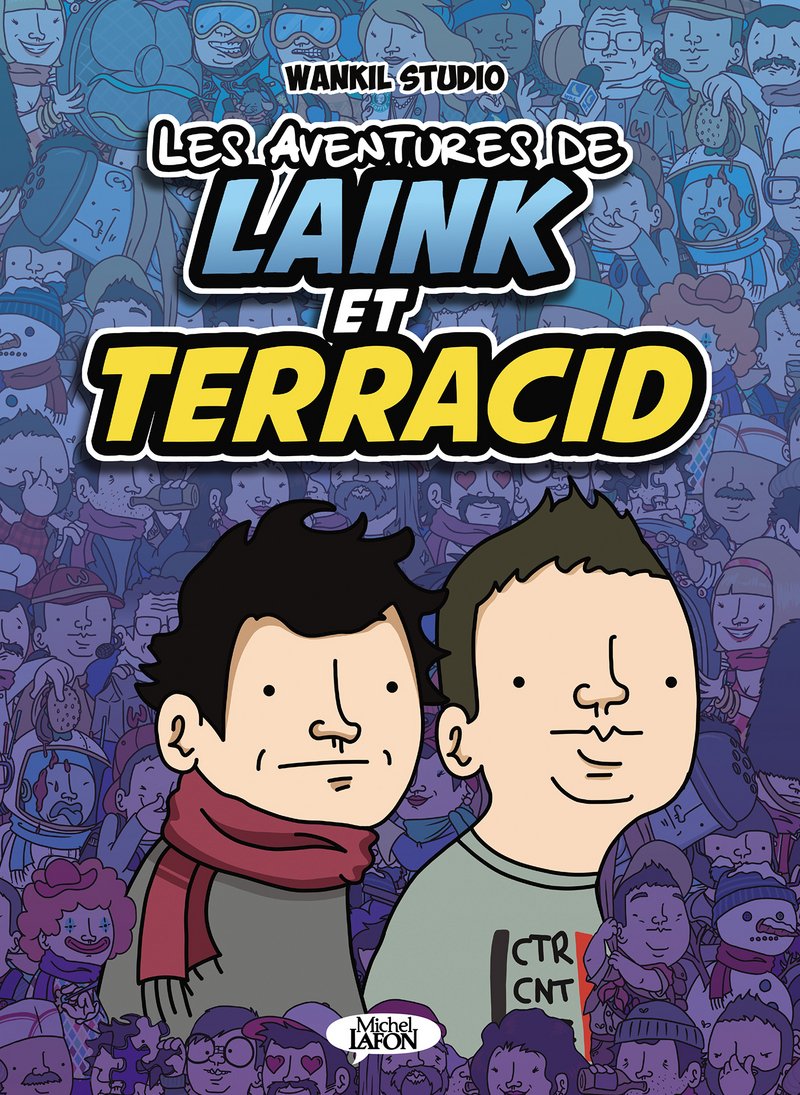 jaquette livre Les aventures de Laink & Terracid