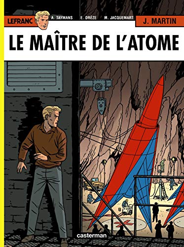 jaquette livre Lefranc Tome 17 - Le Maître De L'atome