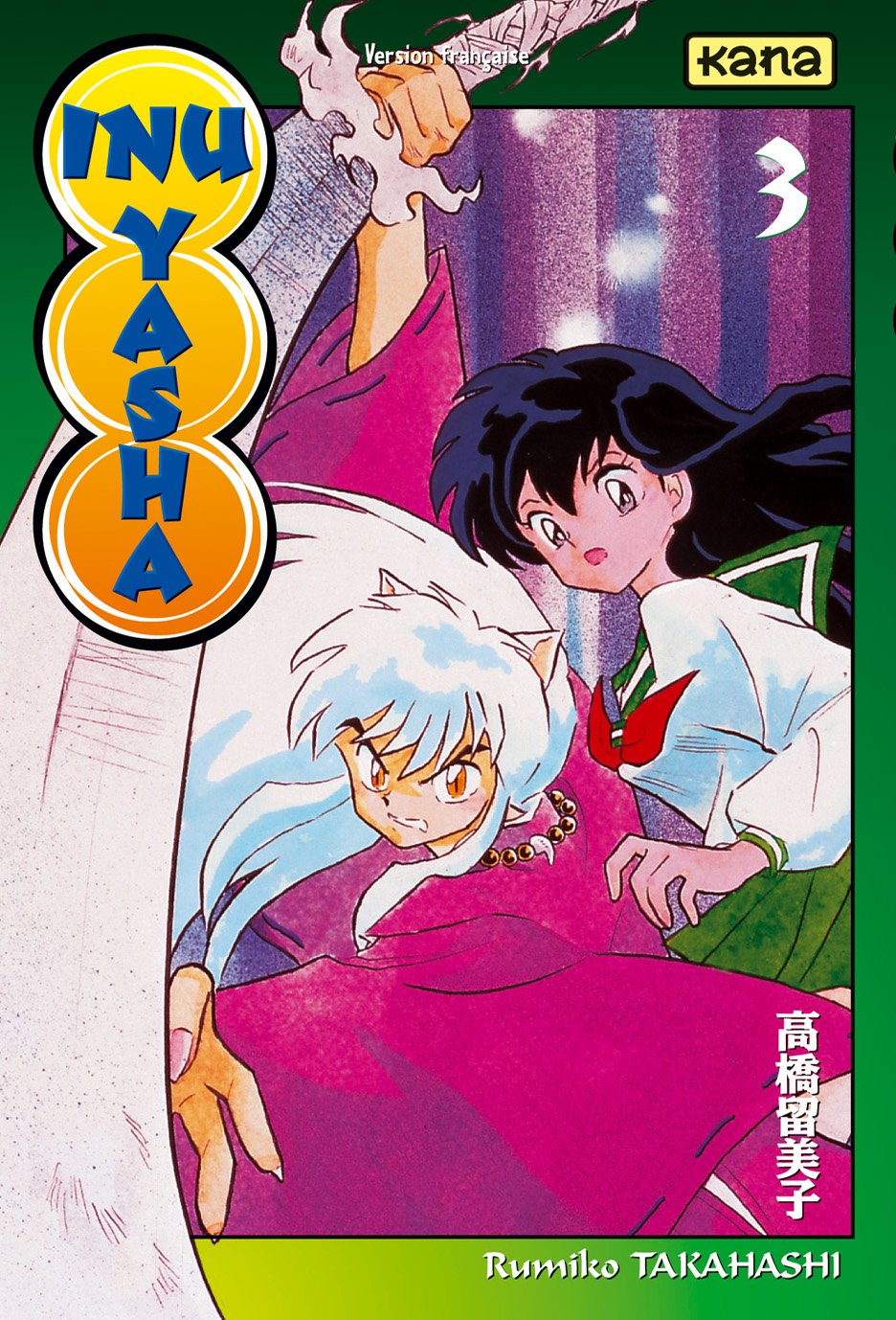 jaquette livre Inu-Yasha, tome 3