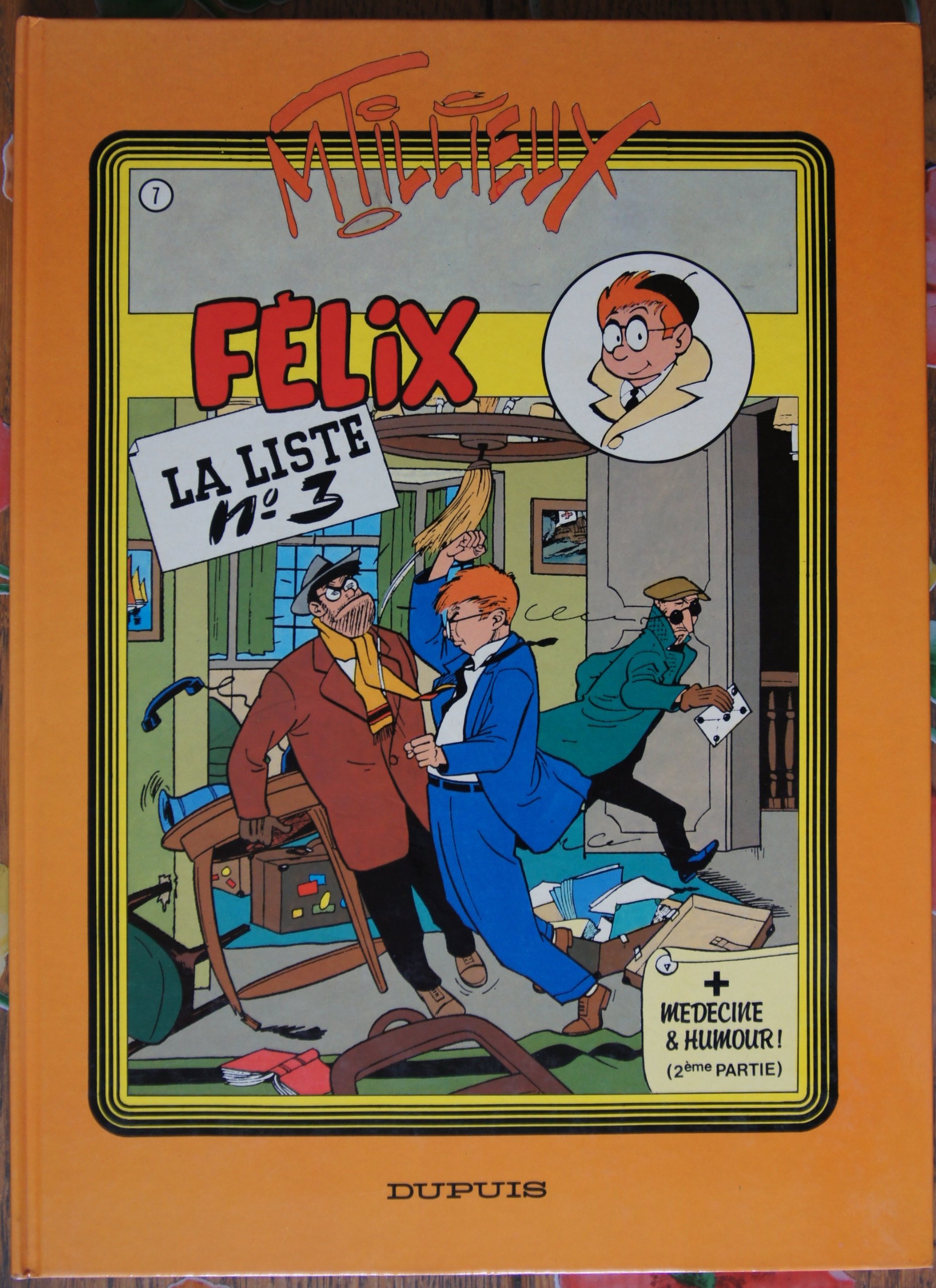 jaquette livre Les aventures de Félix n° 7 : La liste n° 3