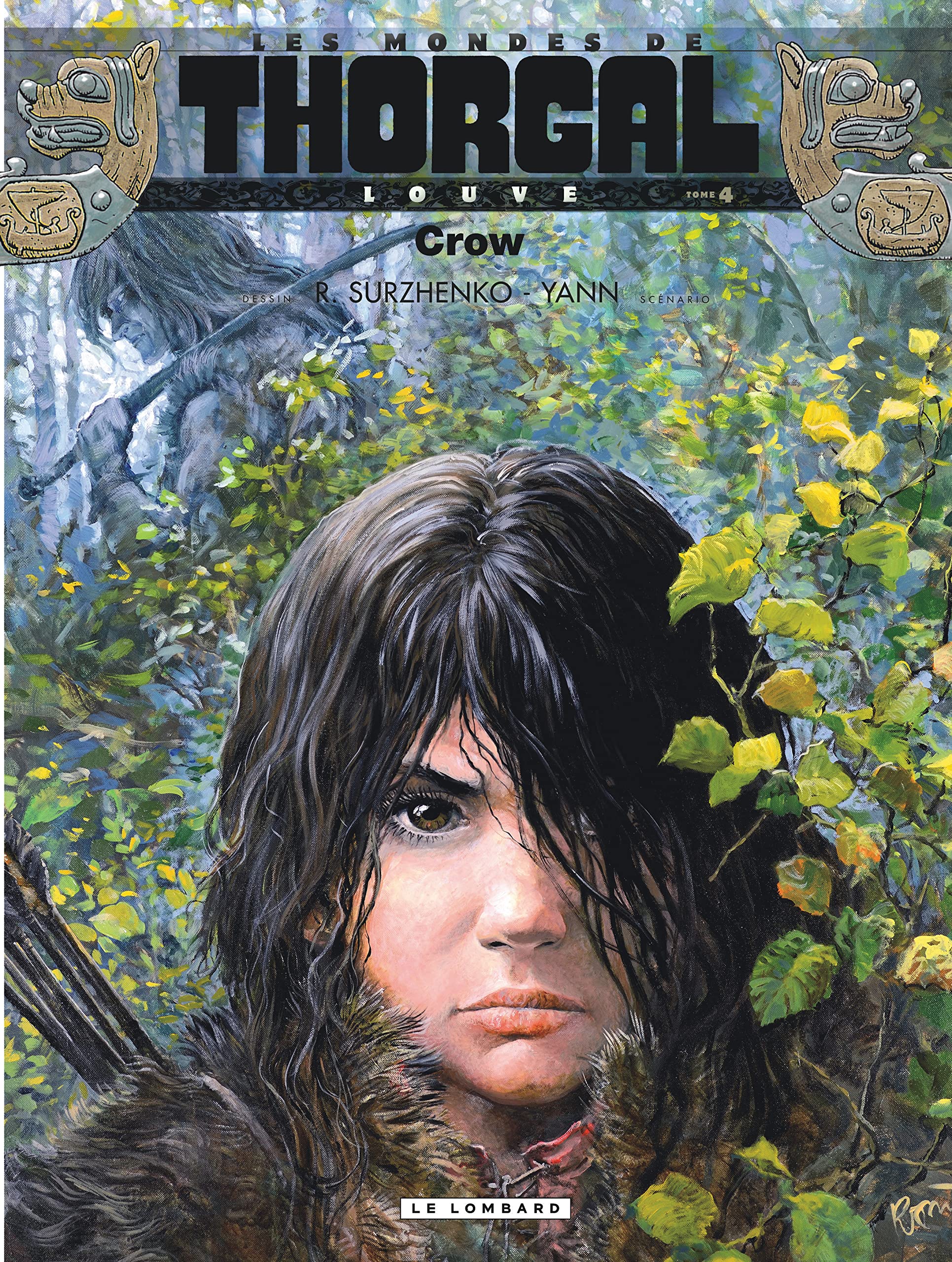 jaquette livre Louve - tome 4 - Crow