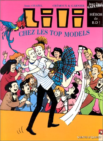 jaquette livre Lili Chez Les Top-Models