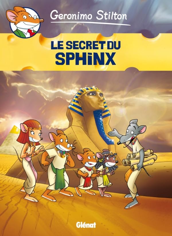 jaquette livre Geronimo Stilton Tome 4 - Le Secret Du Sphinx