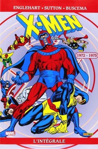 jaquette livre X-Men L'intégrale - 1972-1975