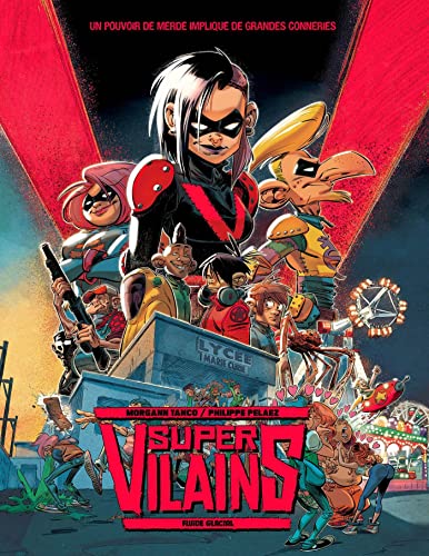 jaquette livre Super-Vilains Tome 1