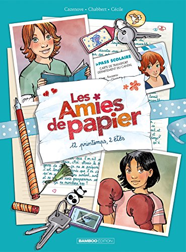 jaquette livre Les Amies De Papier Tome 2 - 12 Printemps, 2 Étés