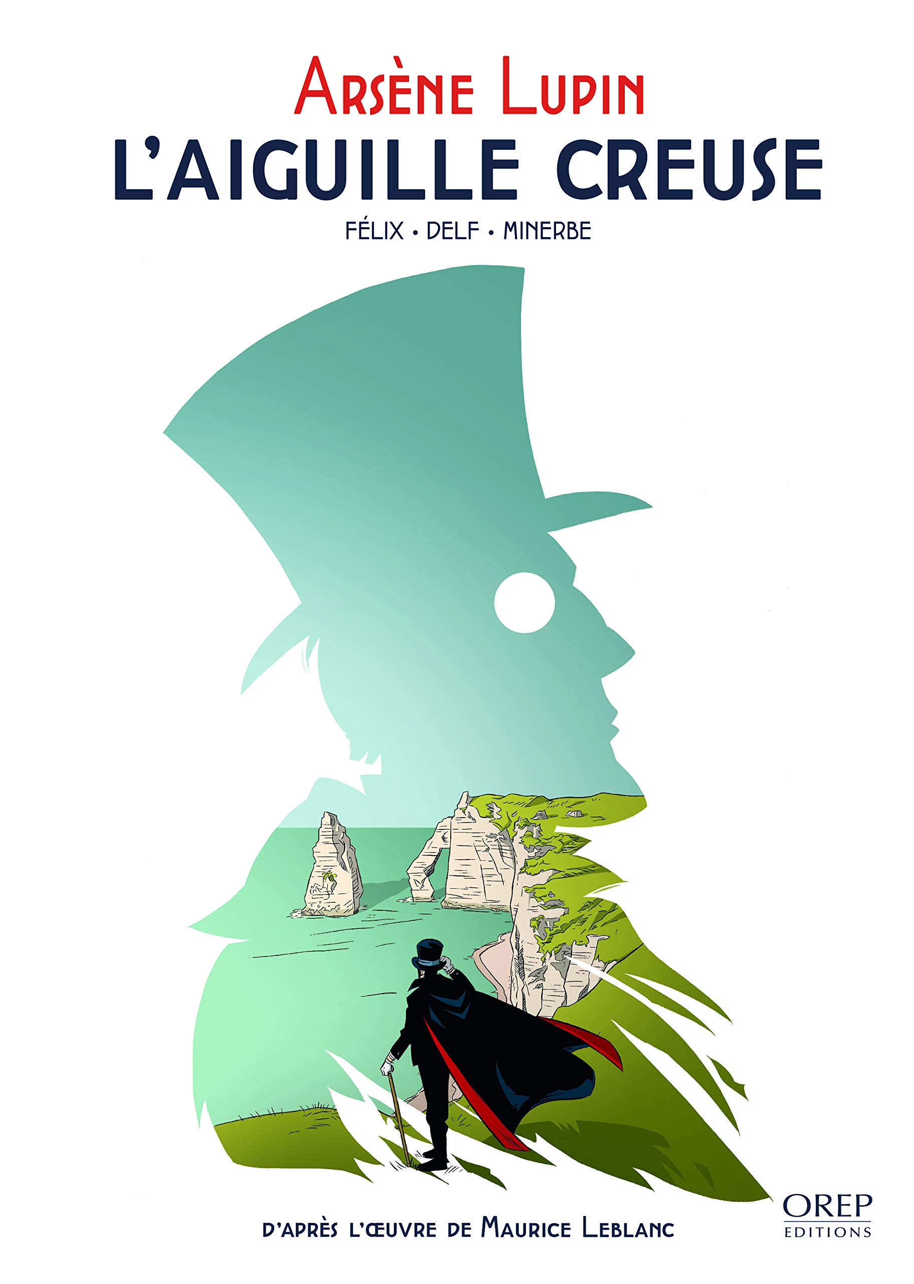 jaquette livre Arsène Lupin, l'aiguille creuse