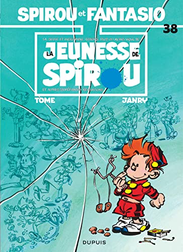 jaquette livre Spirou Et Fantasio Tome 38 - La Jeunesse De Spirou