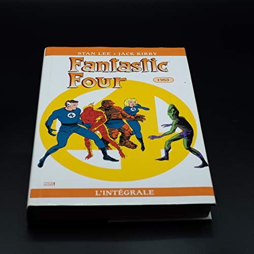 jaquette livre Fantastic Four L'intégrale Tome 2 - 1963