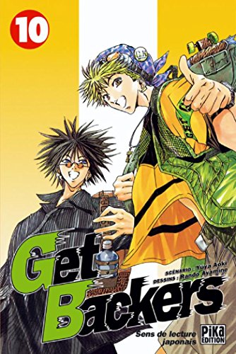 jaquette livre Get Backers - Tome 10