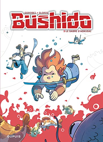 jaquette livre Bushido Tome 3 - Le Sabre D'hokusai