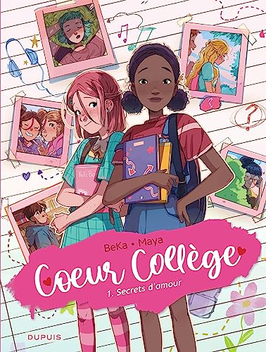 jaquette livre Coeur Collège Tome 1 - Secrets D'amour