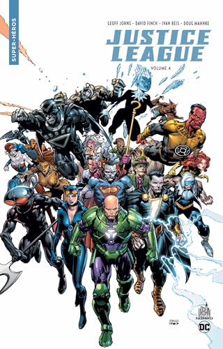 jaquette livre Justice League Tome 4