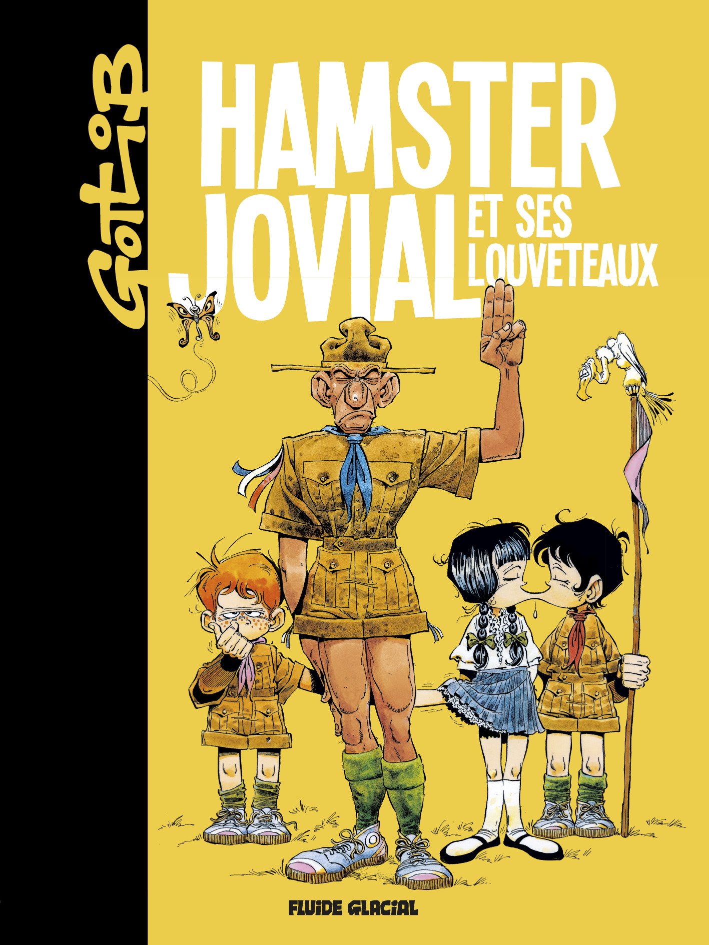 jaquette livre Hamster jovial et ses louveteaux