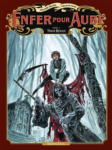 jaquette livre L'enfer Pour Aube Tome 2 - Paris Rouge