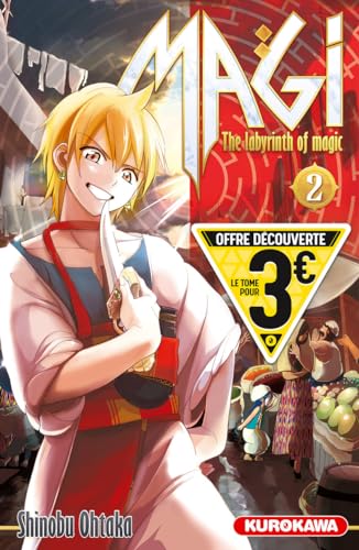 jaquette livre Magi Tome 2