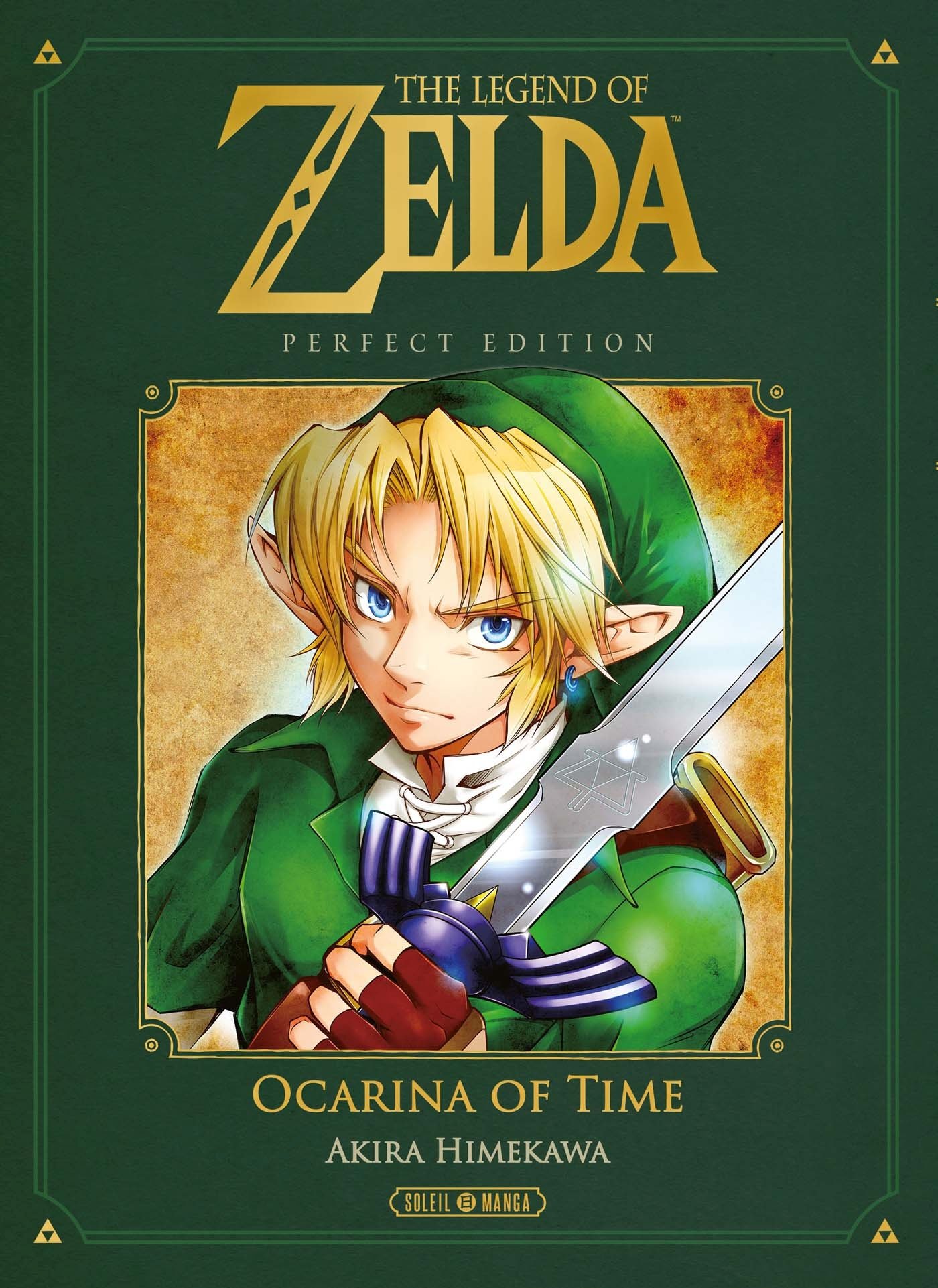 jaquette livre Legend of Zelda - Ocarina of Time - Perfect Edition