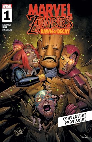 jaquette livre Marvel Zombies : Dawn Of Decay