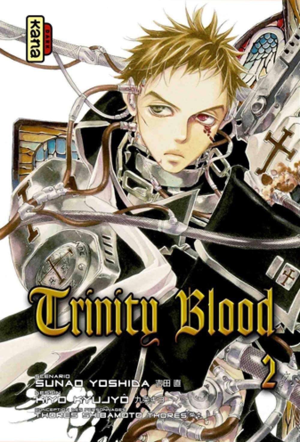 jaquette livre Trinity Blood Vol.2