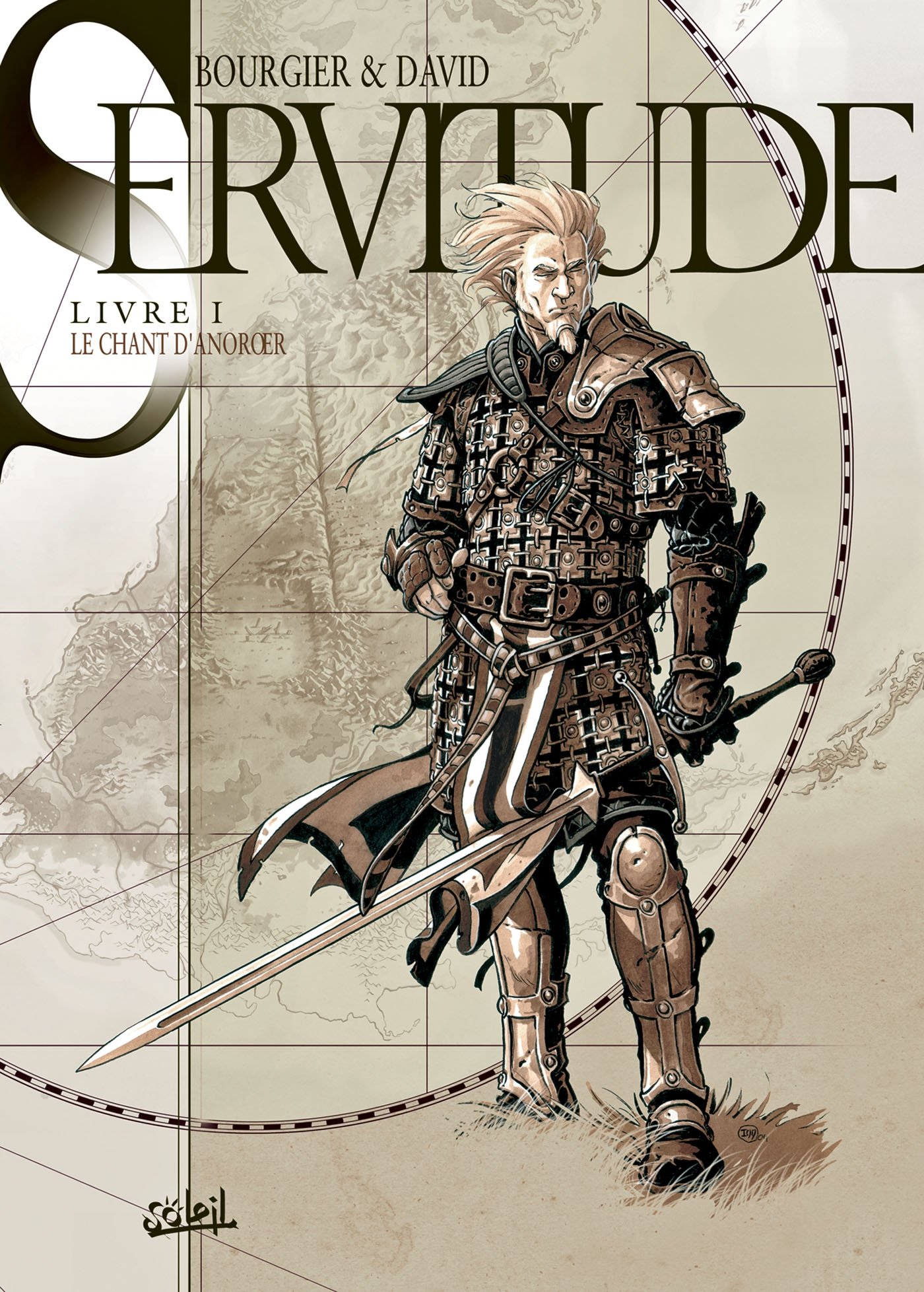 jaquette livre Servitude T01: Le Chant d'Anoroer