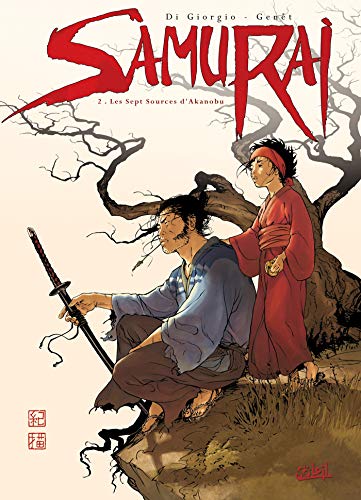 jaquette livre Samurai - Tome 2 : Les sept sources d'Akanobu