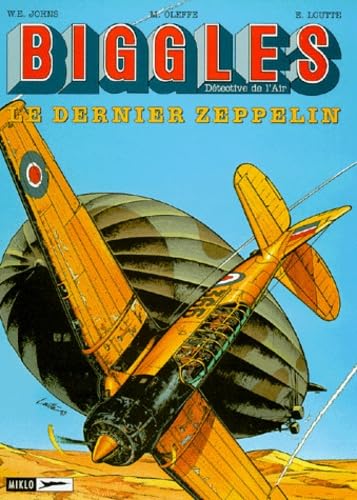 jaquette livre Biggles Tome 9 - Le Dernier Zeppelin