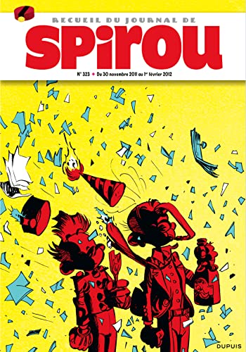 jaquette livre Recueil Spirou N° 323, Du 30 Novemb