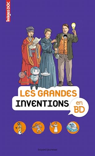 jaquette livre Les Grandes Inventions En Bd