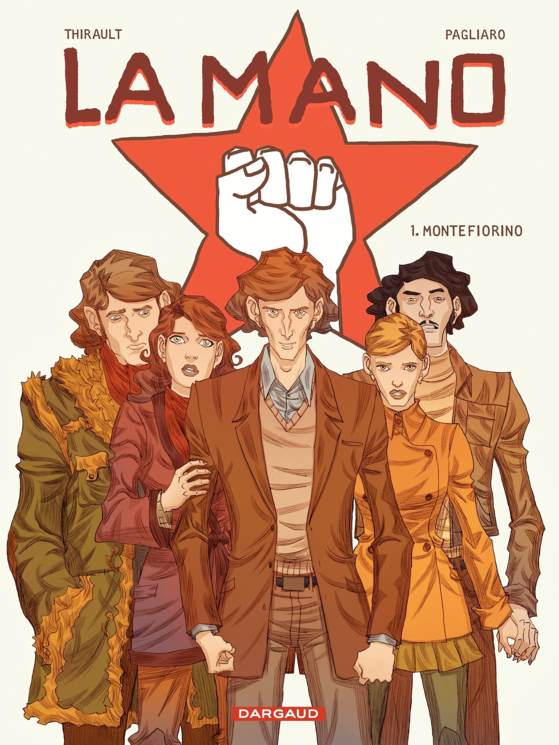 jaquette livre Mano (La) - tome 1 - Montefiorino (1/2)
