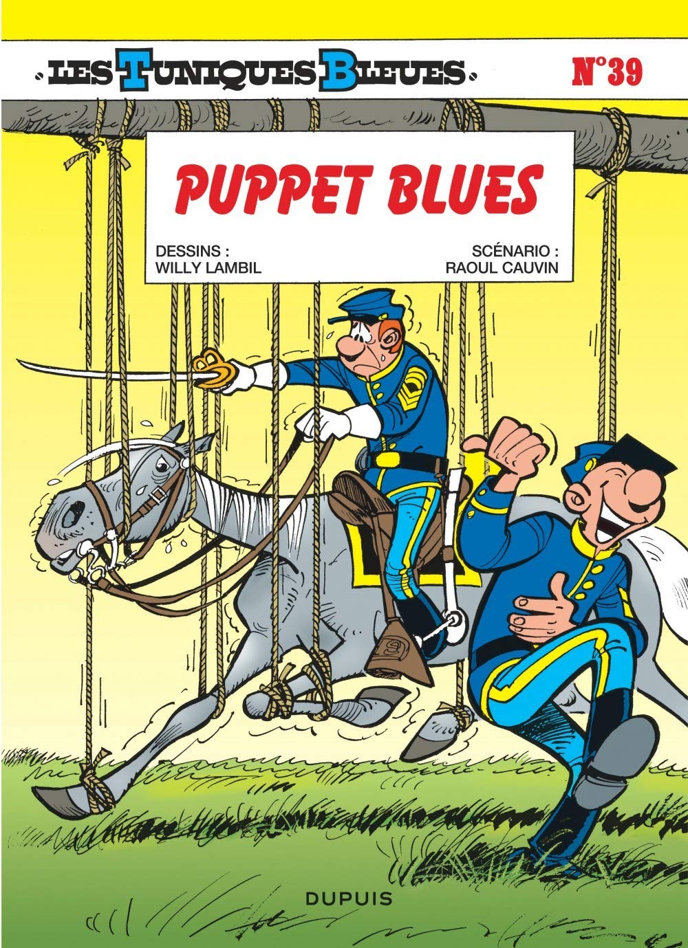 jaquette livre Les Tuniques bleues, tome 39 : Puppet blues
