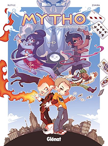 jaquette livre Mytho - Tome 1 : Connais toi toi-même
