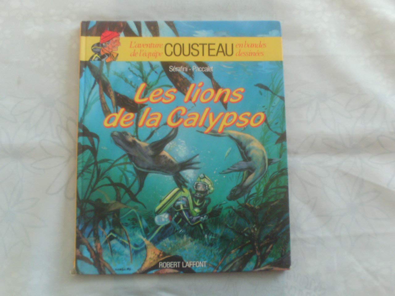 jaquette livre Les Lions de la Calypso