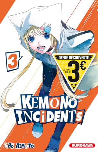 jaquette livre Kemono Incidents Tome 3