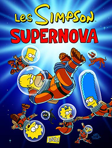 jaquette livre Les Simpson Tome 25 - Supernova