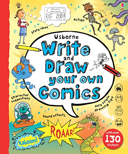 jaquette livre Write And Draw Your Own Comics
