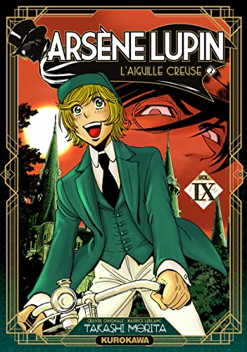 jaquette livre Arsène Lupin - Edition 2022 - Tome 9 : L'aiguille creuse - Partie 2